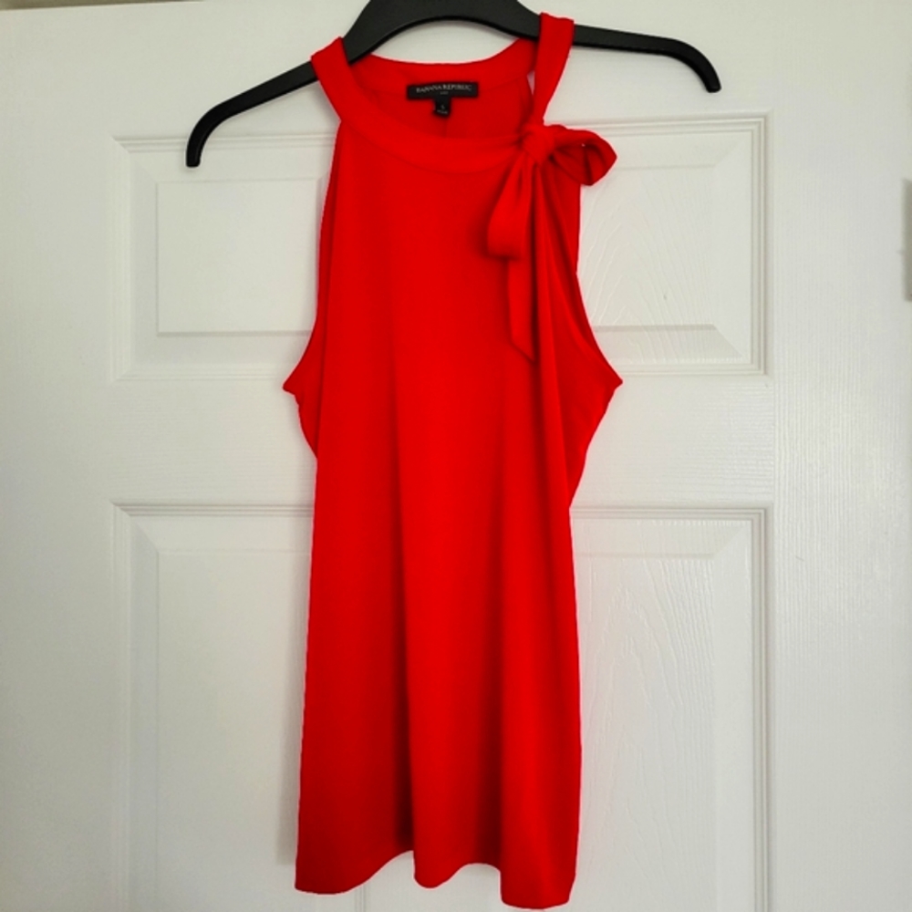 Banana Republic Red Blouse